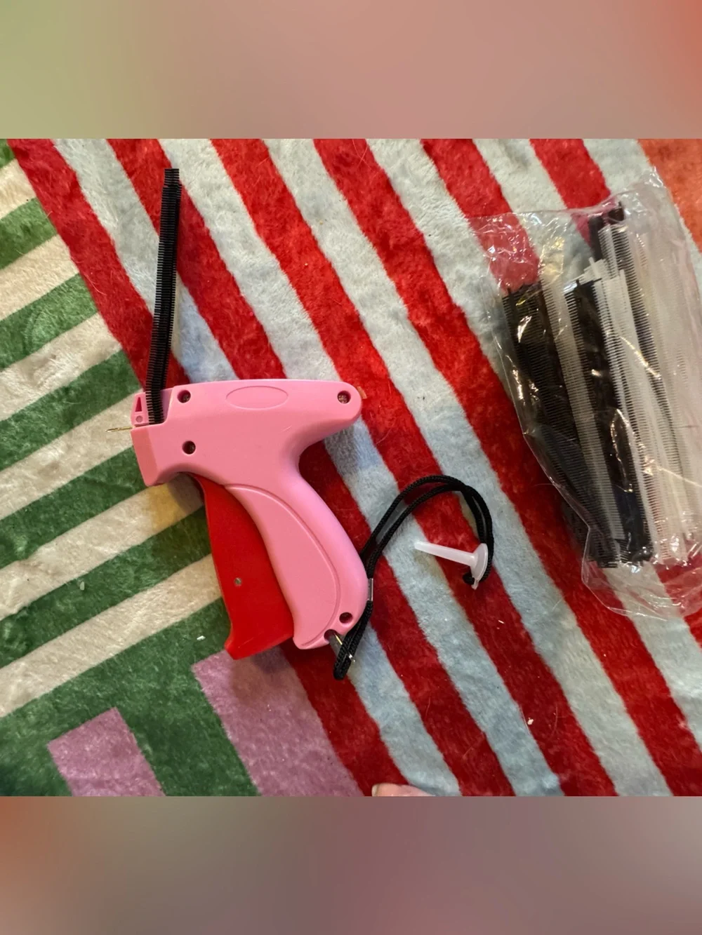 Pink Tagging Gun for Labels and Fasteners